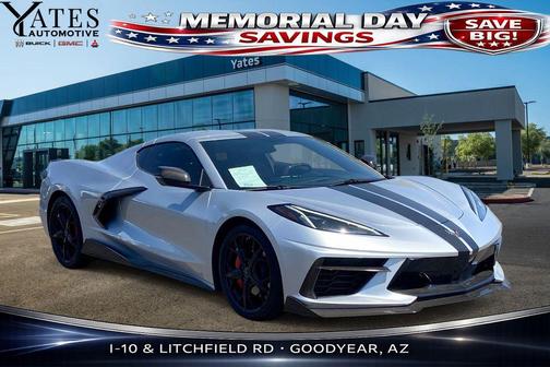 Blade Silver Metallic 2020 Chevrolet Corvette Stingray w/1LT