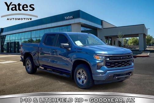 Lakeshore Blue Metallic 2024 Chevrolet Silverado 1500 Custom