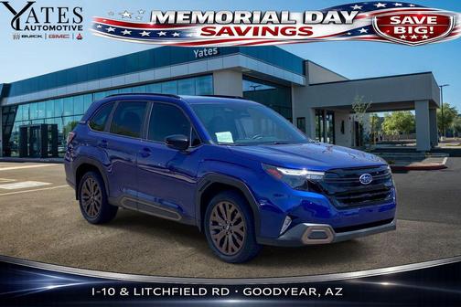 Sapphire Blue Pearl 2025 Subaru Forester Sport