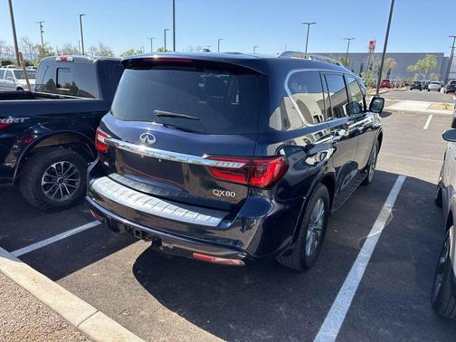 Hermosa Blue 2024 INFINITI QX80 Luxe