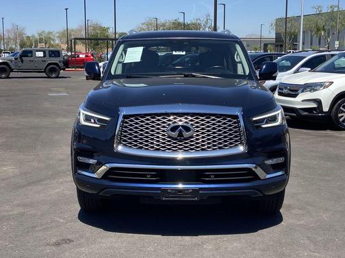 Hermosa Blue 2024 INFINITI QX80 Luxe