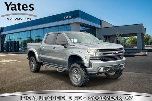 Satin Steel Metallic 2021 Chevrolet Silverado 1500 RST