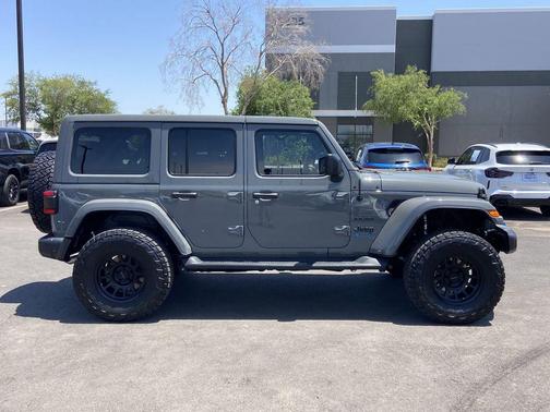 Sting-Gray Clearcoat 2023 Jeep Wrangler 4xe Sahara