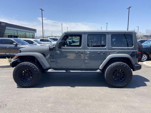 Sting-Gray Clearcoat 2023 Jeep Wrangler 4xe Sahara