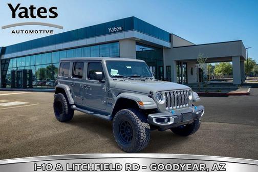 Sting-Gray Clearcoat 2023 Jeep Wrangler 4xe Sahara