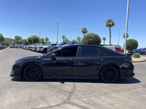 Midnight Black Metallic 2023 Toyota Camry TRD