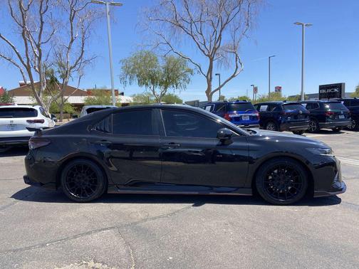 Midnight Black Metallic 2023 Toyota Camry TRD
