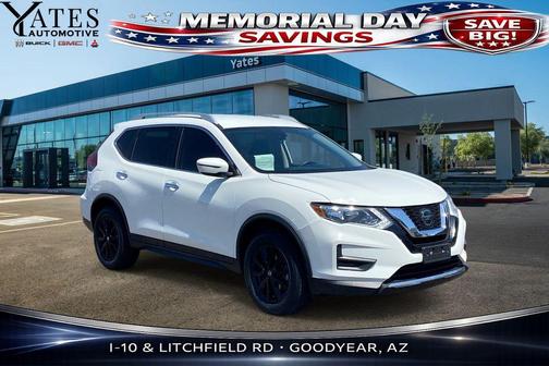 Glacier White 2020 Nissan Rogue SV