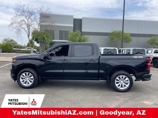 Black 2021 Chevrolet Silverado 1500 Custom