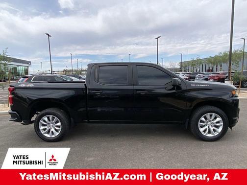 Black 2021 Chevrolet Silverado 1500 Custom