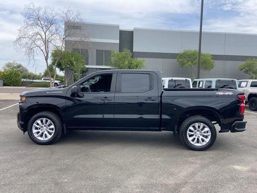 Black 2021 Chevrolet Silverado 1500 Custom