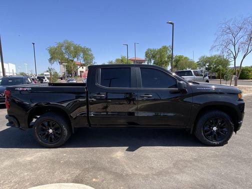 Black 2021 Chevrolet Silverado 1500 Custom