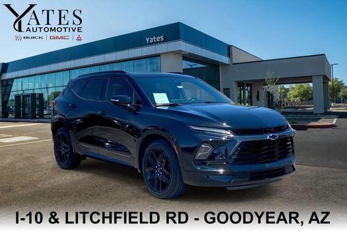 Black 2023 Chevrolet Blazer RS