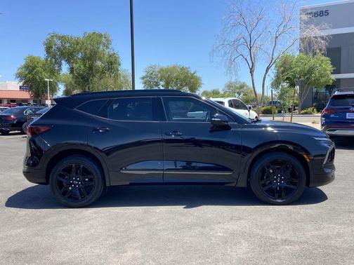 Black 2023 Chevrolet Blazer RS