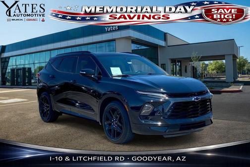 Black 2023 Chevrolet Blazer RS