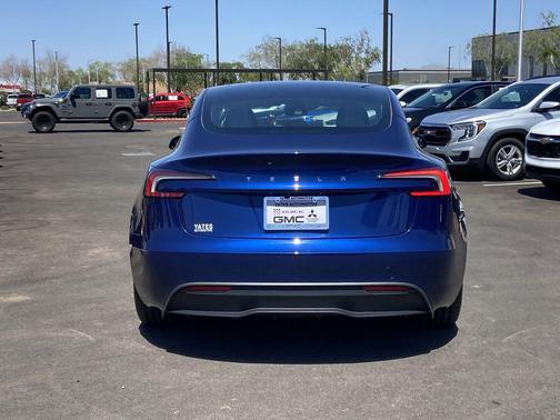 Deep Blue Metallic 2025 Tesla Model 3 Long Range