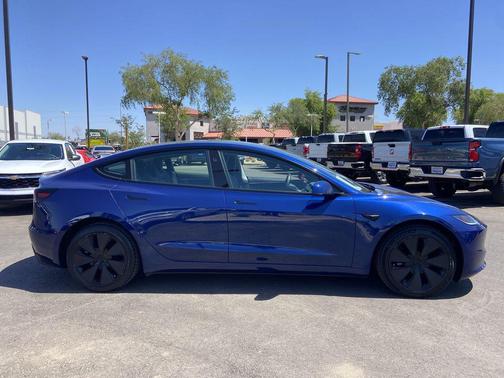 Deep Blue Metallic 2025 Tesla Model 3 Long Range
