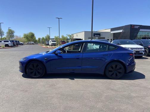 Deep Blue Metallic 2025 Tesla Model 3 Long Range