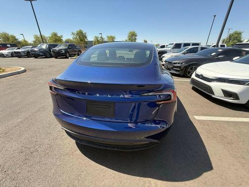 Deep Blue Metallic 2025 Tesla Model 3 Long Range