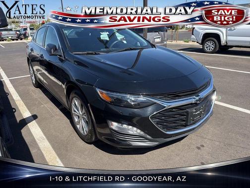 Mosaic Black Metallic 2023 Chevrolet Malibu FWD 1LT