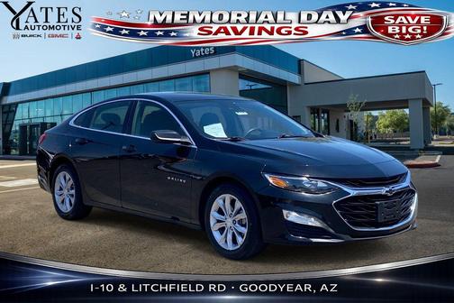 Mosaic Black Metallic 2023 Chevrolet Malibu FWD 1LT