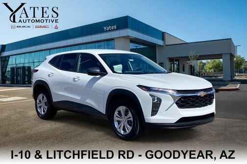 Summit White 2024 Chevrolet Trax LS