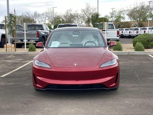 Ultra Red 2025 Tesla Model 3 Performance