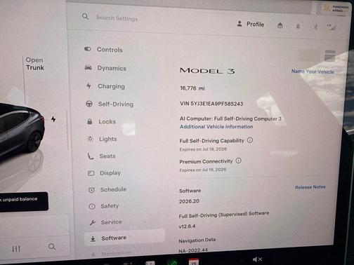 Midnight Silver Metallic 2023 Tesla Model 3 Standard Range