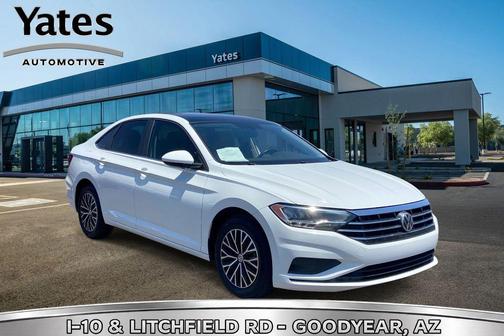 Pure White 2019 Volkswagen Jetta 1.4T SE