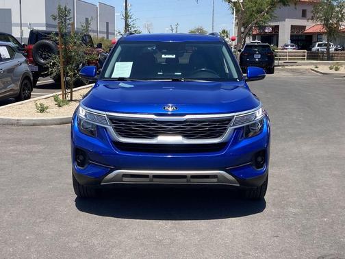 Neptune Blue 2021 Kia Seltos S