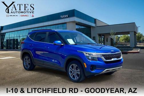 Neptune Blue 2021 Kia Seltos S