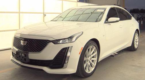 Summit White 2021 Cadillac CT5 Luxury RWD