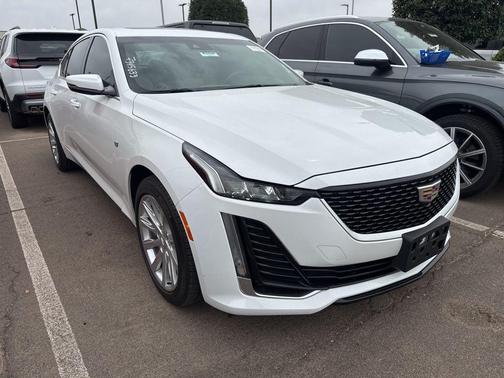 Summit White 2021 Cadillac CT5 Luxury RWD