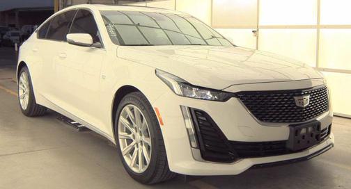 Summit White 2021 Cadillac CT5 Luxury RWD