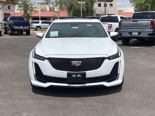 Summit White 2021 Cadillac CT5 Luxury RWD