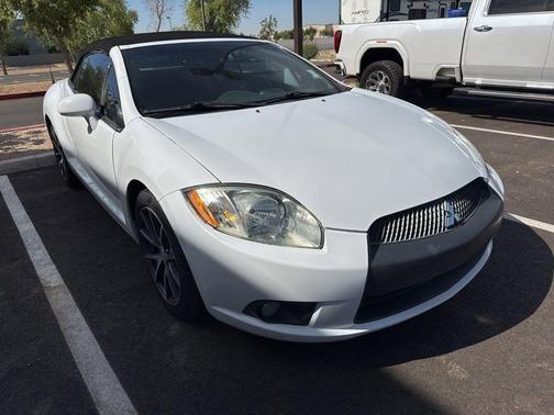 Northstar White 2012 Mitsubishi Eclipse Spyder GS Sport