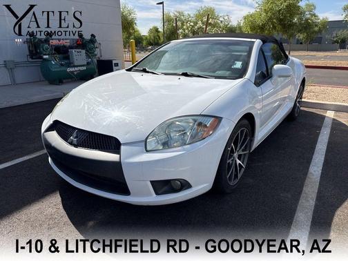 Northstar White 2012 Mitsubishi Eclipse Spyder GS Sport