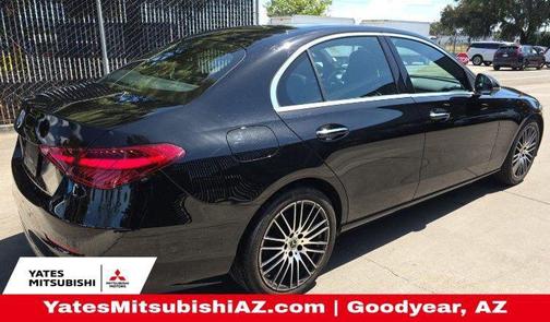Black 2025 Mercedes-Benz C-Class C 300