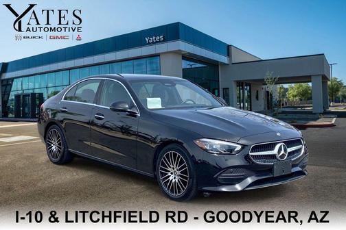 Black 2025 Mercedes-Benz C-Class C 300