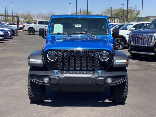 Hydro Blue Pearlcoat 2023 Jeep Wrangler 4xe Willys