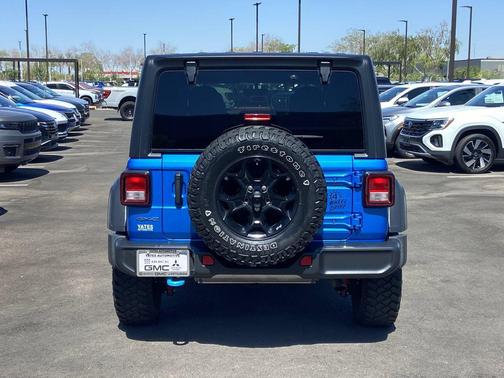 Hydro Blue Pearlcoat 2023 Jeep Wrangler 4xe Willys