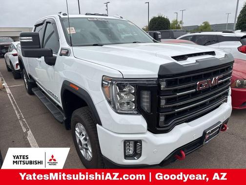 Summit White 2021 GMC Sierra 2500 AT4