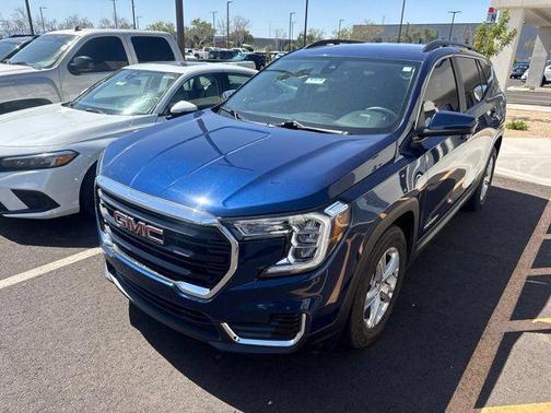 Marine Metallic 2022 GMC Terrain SLE