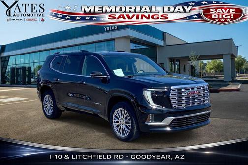 Ebony Twilight Metallic 2025 GMC Acadia Denali