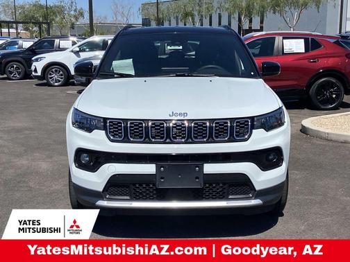 Bright White Clearcoat 2025 Jeep Compass Limited