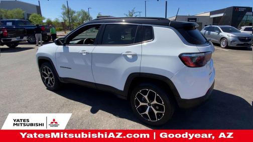 Bright White Clearcoat 2025 Jeep Compass Limited