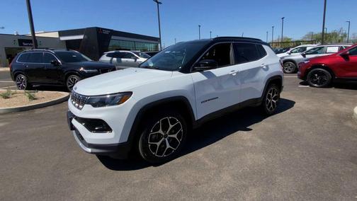 Bright White Clearcoat 2025 Jeep Compass Limited