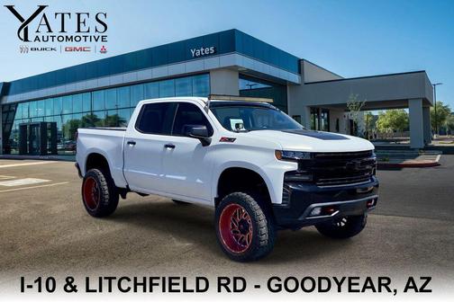 Summit White 2019 Chevrolet Silverado 1500 LT Trail Boss