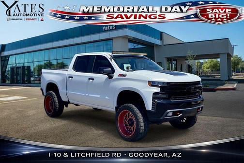 Summit White 2019 Chevrolet Silverado 1500 LT Trail Boss