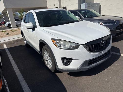 Crystal White Pearl Mica 2014 Mazda CX-5 Touring